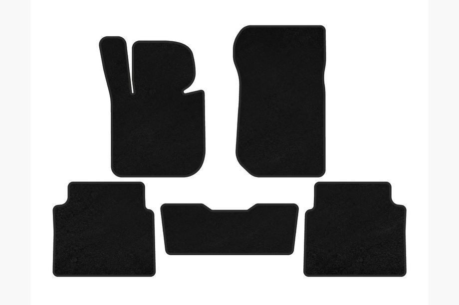 BMW 3 Series E36 1990-2000 Textil Fußmatten Deluxe (Schwarz) Image