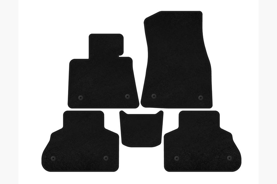 BMW X5 G05 2019–2026 Textil Fußmatten Deluxe (Schwarz) Foto 1