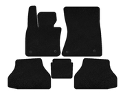BMW X6 E71 2008–2014 Textil Fußmatten Deluxe V-2 (Schwarz) Foto 1