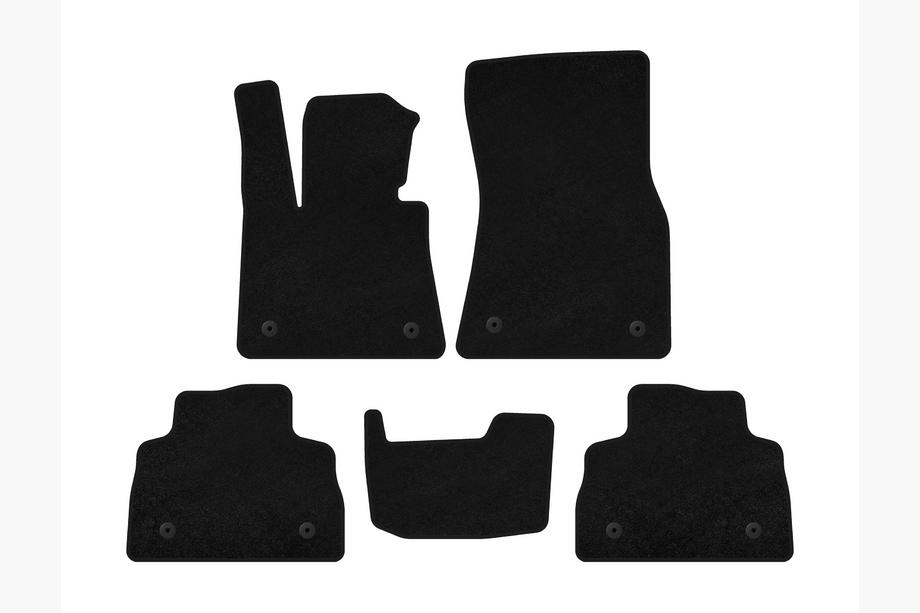 BMW X6 G06 2019–2027 Textil Fußmatten Deluxe (Schwarz) Foto 1