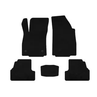 Textil Fußmatten Deluxe (Schwarz) Foto 1