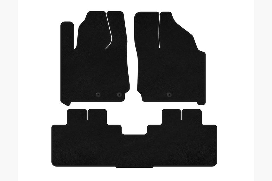 Cadillac SRX 2010-2016 Textil-Fußmatten Deluxe (schwarz) Image