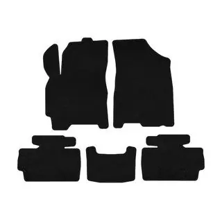 Textil Fußmatten Deluxe (Schwarz) Foto 1