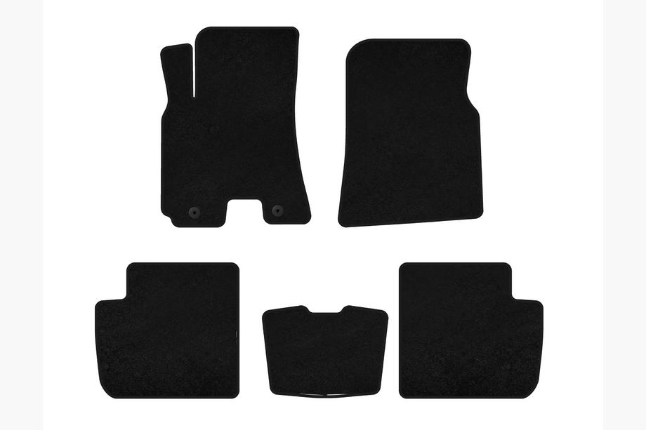 Chery Tiggo 3 2005- Textil Fußmatten Deluxe (Schwarz) Image