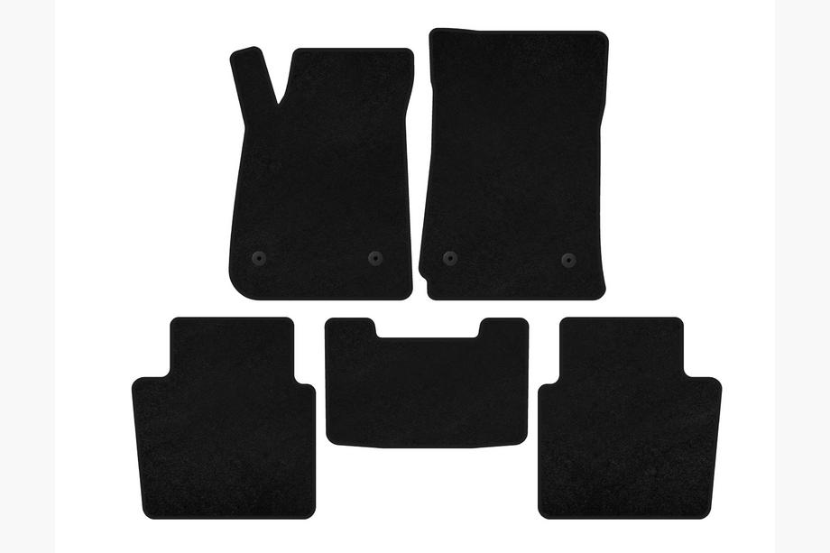 Chevrolet Impala 2013-2020 Textil Fußmatten Deluxe (SD, Schwarz) Image