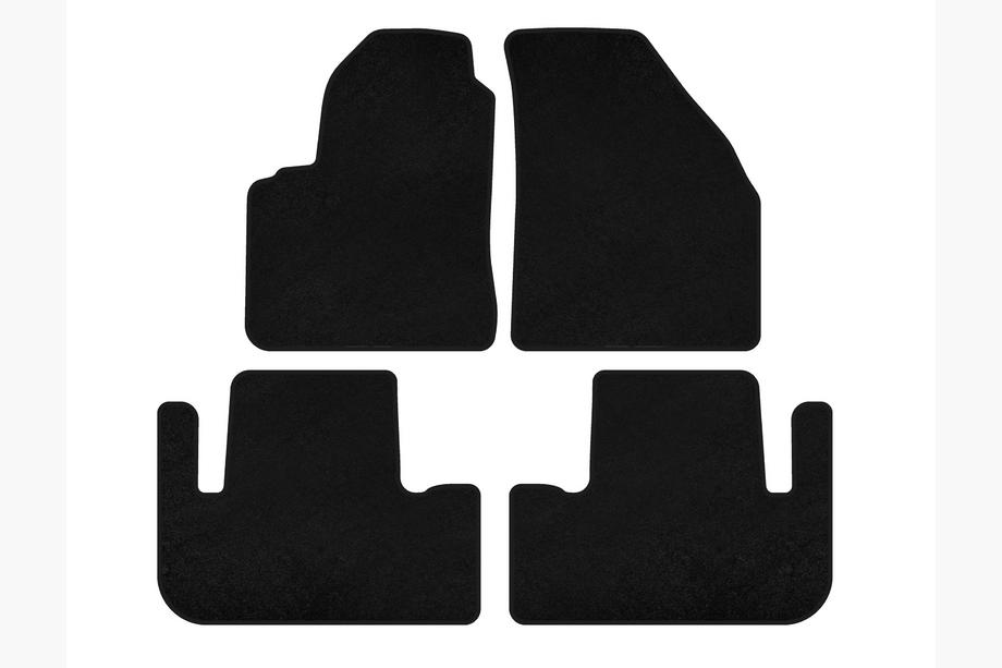 Chevrolet Tacuma/Rezzo 2000-2008 Textil Fußmatten Deluxe (Schwarz) Foto 1
