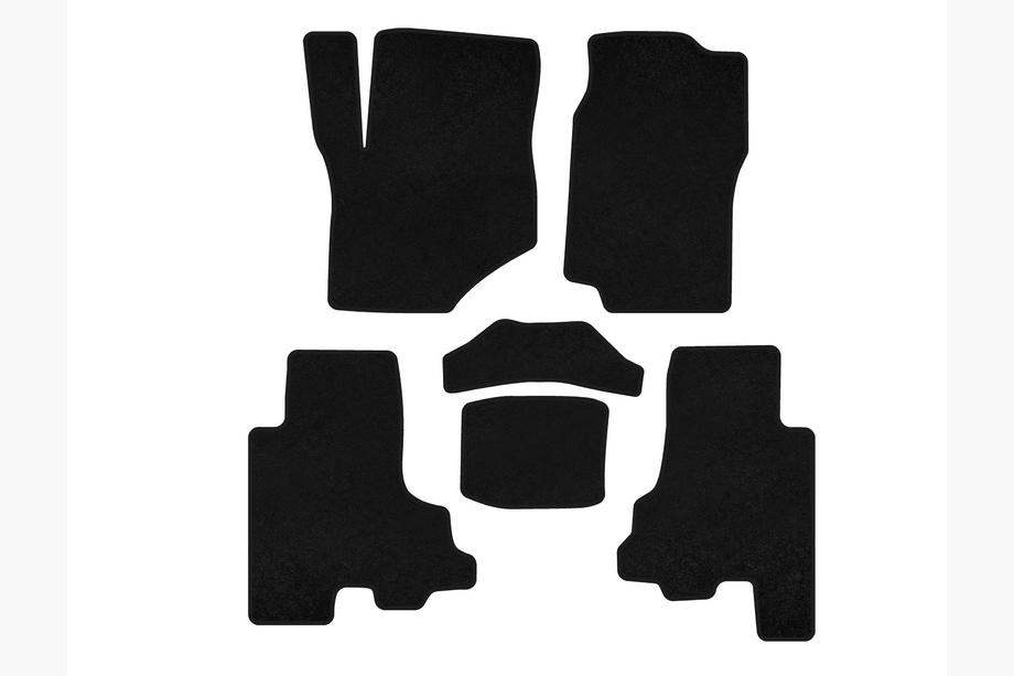 Chevrolet Trailblazer 2002-2012 Textil Fußmatten Deluxe (Schwarz) Image