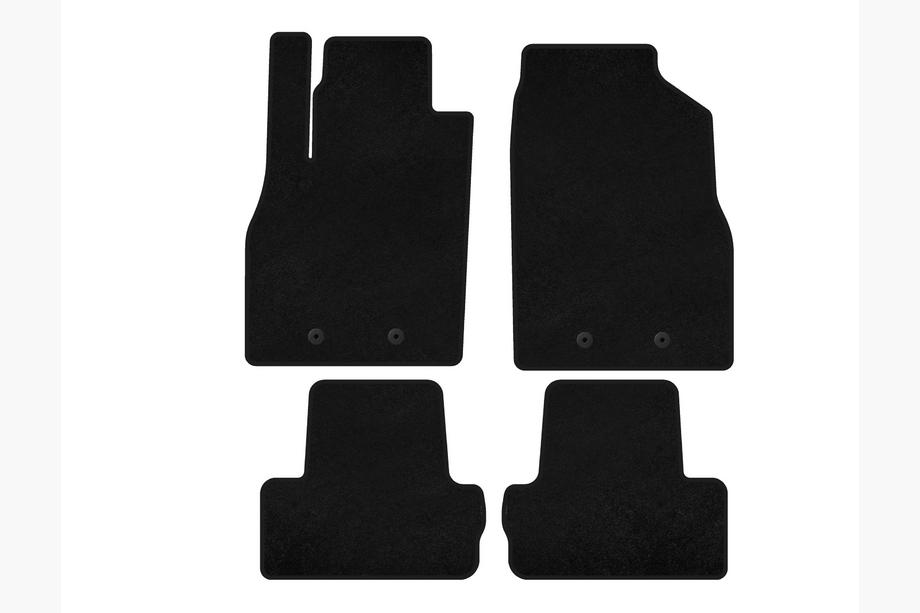 Chevrolet Volt 2010-2016 Textil Fußmatten Deluxe (Schwarz) Image