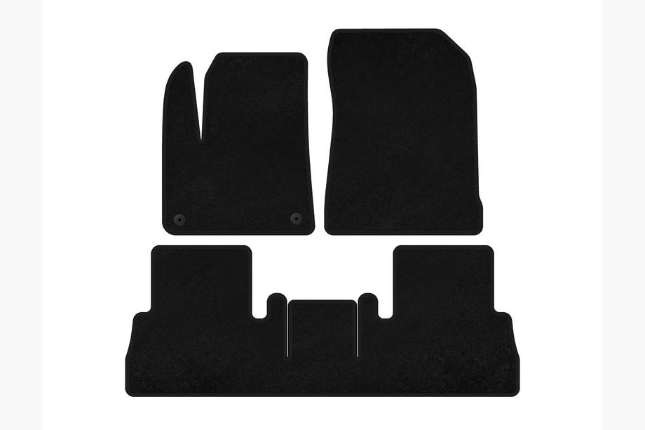 Citroen Berlingo/Multispace 2018- Textil-Fußmatten Deluxe (Schwarz, Maxi) Image