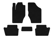 Citroen DS-4 2010-2015 Textil Fußmatten Deluxe (HB, Vor Facelift, Schwarz) Foto 1
