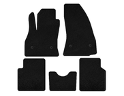 Fiat 500/500L 2013-2022 Textil-Fußmatten Deluxe (für 500L, Schwarz) Foto 1