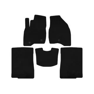 Textil Fußmatten Deluxe (2015-2017, 2 Reihen, 7-Sitzer, schwarz) Foto 1