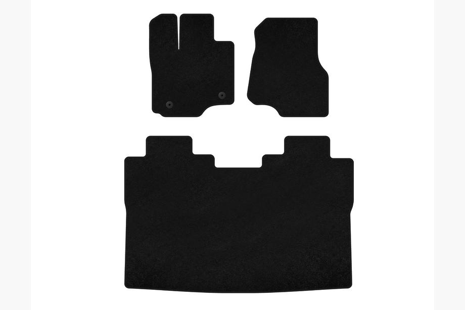 Ford F-150 2014-2021 Textil Fußmatten Deluxe (Raptor, Schwarz) Foto 1