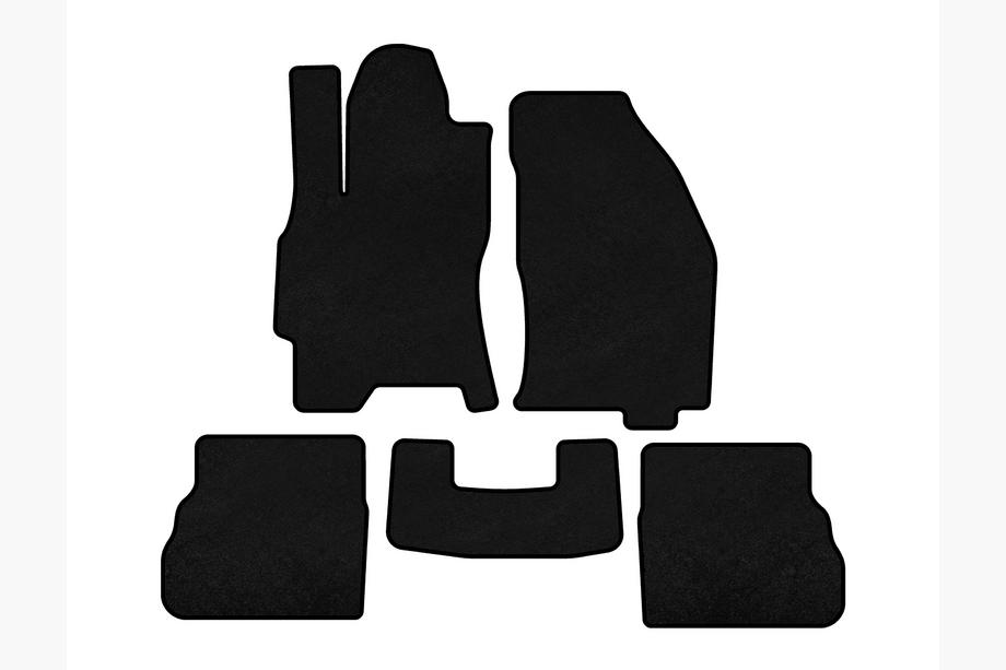 Ford Mondeo 1996-2001 Textil Fußmatten Deluxe (SD, Schwarz) Foto 1