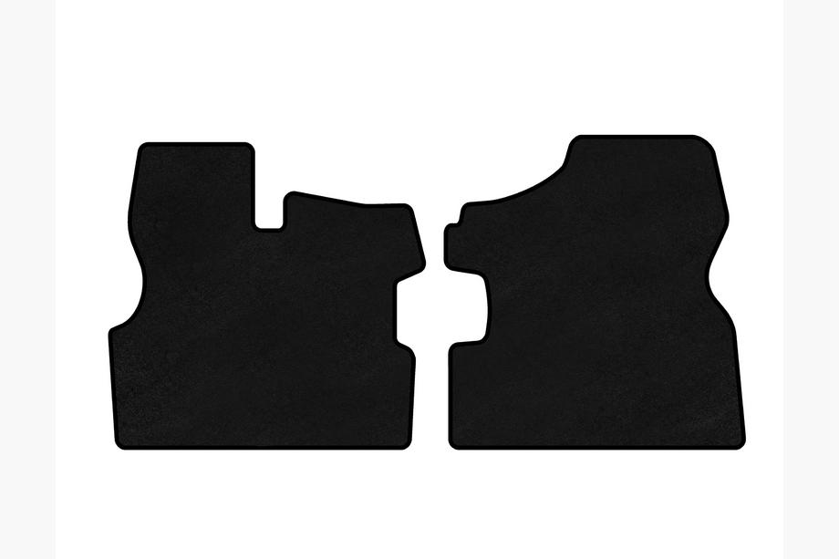 Ford Transit 1991-2000 Textil Fußmatten Deluxe (Schwarz) Foto 1