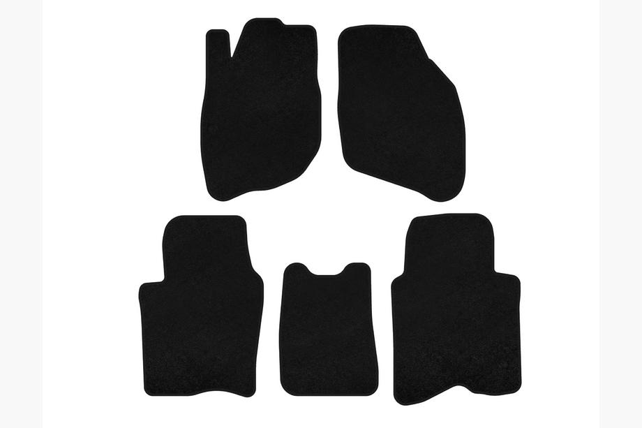 Honda City 2002-2008 Textil Fußmatten Deluxe (SD, Schwarz) Image
