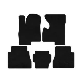 Textil Fußmatten Deluxe (Schwarz) Foto 1