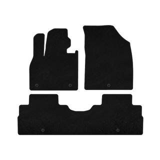 Textil Fußmatten Deluxe (2 Reihen, 8-Sitzer, schwarz) Foto 1