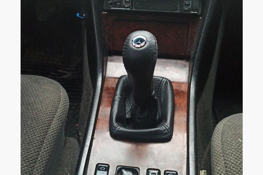 Mercedes E-class W124 1984–1997 Schaltsack mit Schalthebel Leder Foto 2