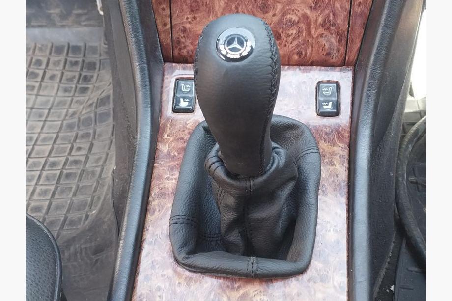Mercedes E-class W124 1984–1997 Schaltsack mit Schalthebel Leder Foto 5