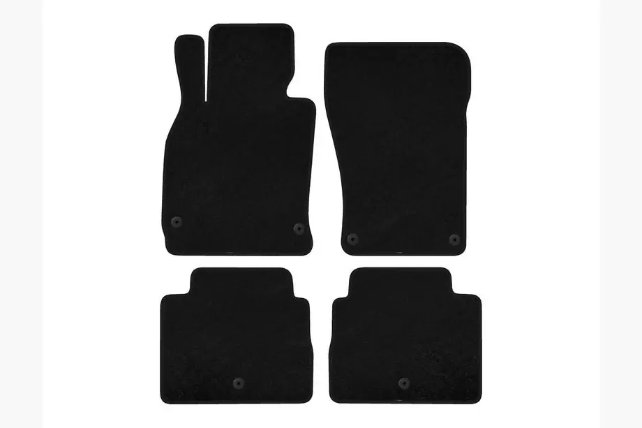 Infinity Q70/M-series 2010-2019 Textil Fußmatten Deluxe (Schwarz) Image