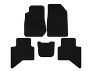 Isuzu D-Max 2019- Textil Fußmatten Deluxe (Schwarz) Foto 1