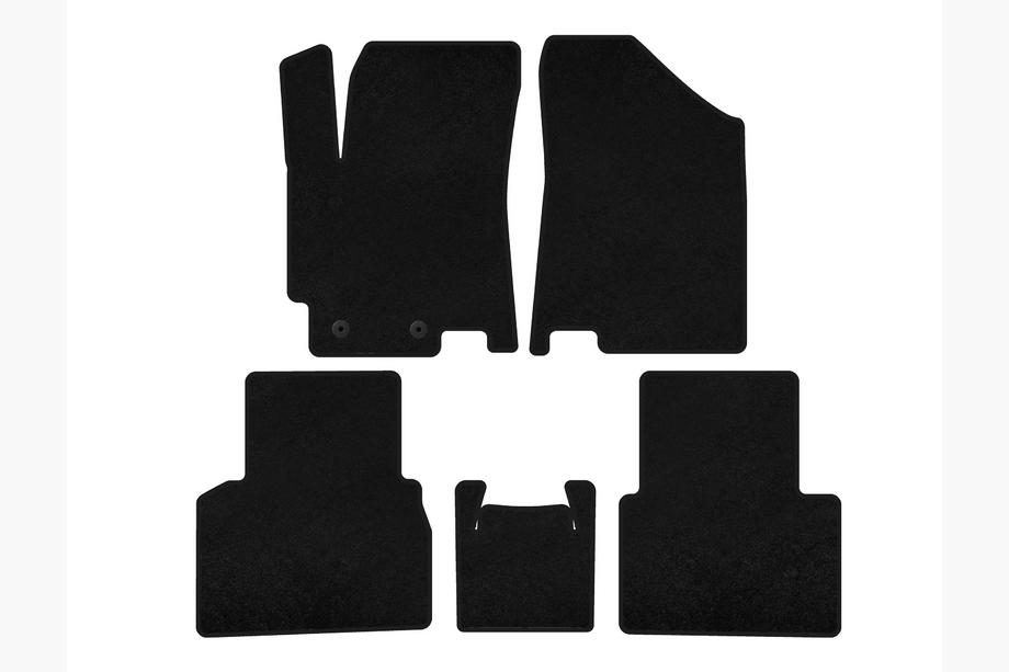 JAC J7 2018- Textil Fußmatten Deluxe (Schwarz) Image