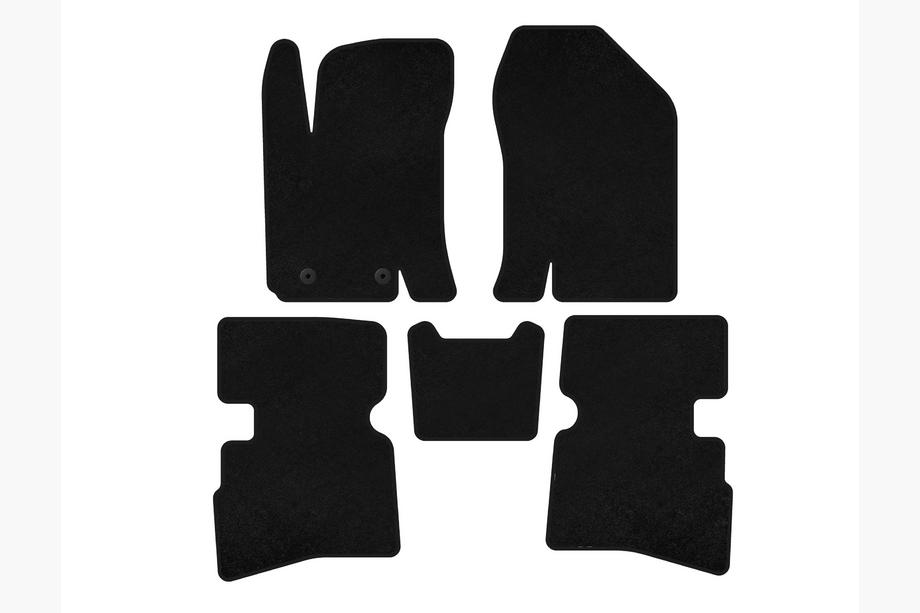 JAC S4 2018- Textil Fußmatten Deluxe (Schwarz) Image