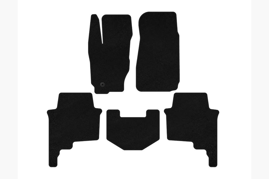 Jeep Commander 2005-2010 Textil Fußmatten Deluxe (Schwarz) Image