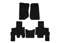 Jeep Wrangler 2007-2017 Textil Fußmatten Deluxe (Schwarz) Foto 1