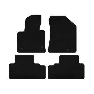 Textil Fußmatten Deluxe (Schwarz) Foto 1