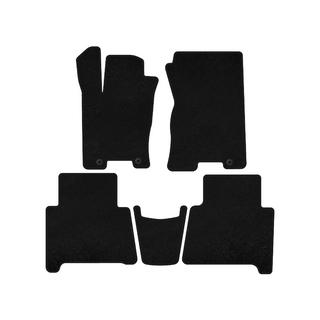 Textil Fußmatten Deluxe (2 Reihen, Schwarz) Foto 1