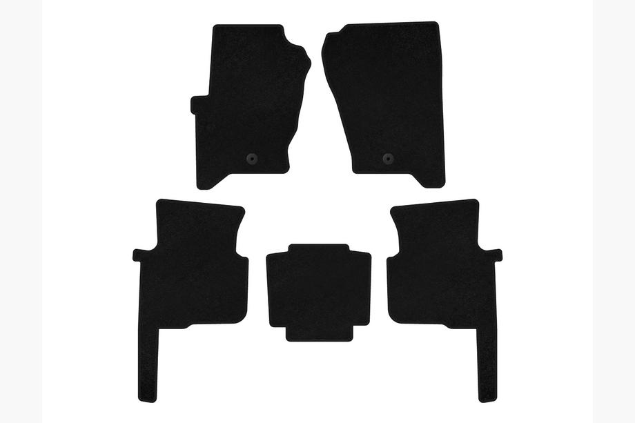 Land Rover Discovery III 2004–2009 Textil Fußmatten Deluxe (Schwarz) Image