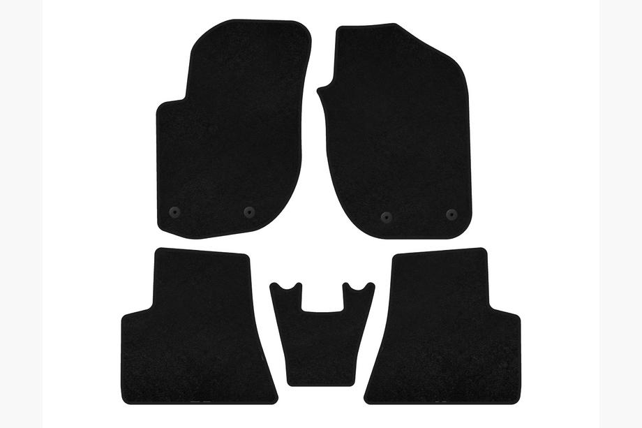 Land Rover Freelander I 1997-2006 Textil Fußmatten Deluxe (Schwarz) Image