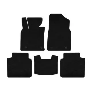 Textil Fußmatten Deluxe (SD, Schwarz) Foto 1