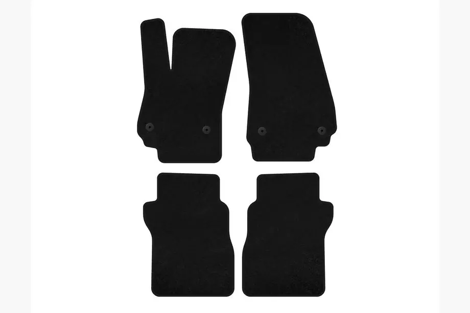 Lincoln Continental 2016-2020 Textil Fußmatten Deluxe (SD, Schwarz) Image