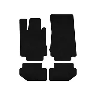 Textil Fußmatten Deluxe (Schwarz) Foto 1