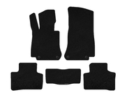 Mercedes EQC 2019-2023 Textil Fußmatten Deluxe (Schwarz) Foto 1