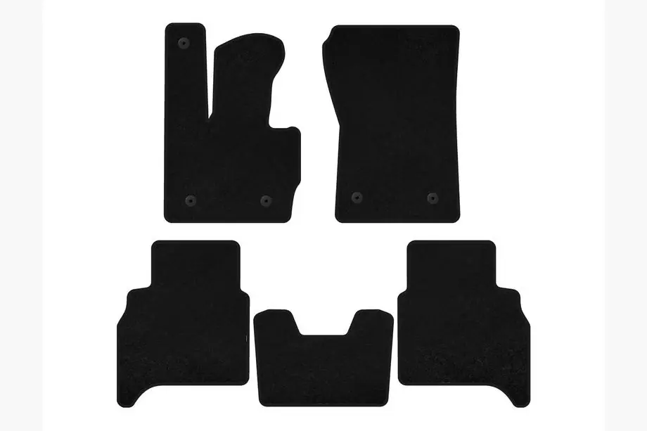 Mercedes G сlass W463 2018-2024 Textil Fußmatten Deluxe (Automatik, Schwarz) Image