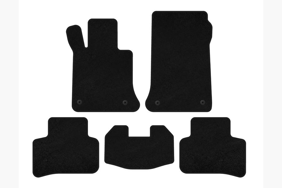 Mercedes GLK class X204 2008-2015 Textil Fußmatten Deluxe (Schwarz) Foto 1