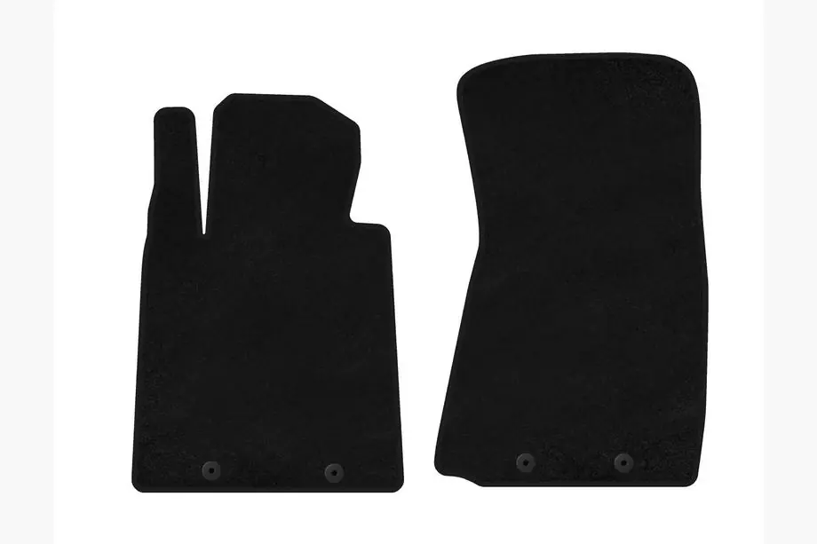 Nissan 370Z 2008-2021 Textil Fußmatten Deluxe (Coupé, Schwarz) Foto 1