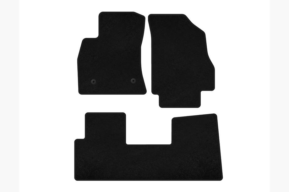 Opel Combo 2012-2018 Textil Fußmatten Deluxe (Schwarz) Image