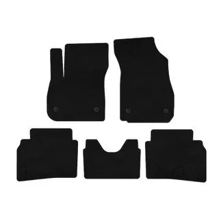 Textil Fußmatten Deluxe (Schwarz) Foto 1