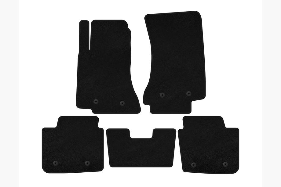 Opel Omega B 1994-2003 Textil Fußmatten Deluxe (SD, Schwarz) Foto 1