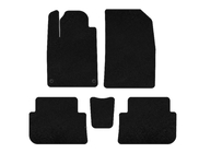 Peugeot 407 2004-2011 Textil Fußmatten Deluxe (SD, Schwarz) Foto 1