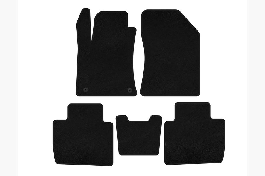 Peugeot 508 2018- Textil Fußmatten Deluxe (LB, Schwarz) Foto 1