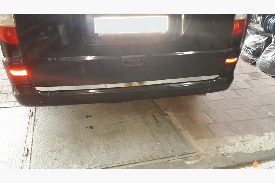 Mercedes Vito W639 2004-2014 Kofferraumdeckel Zierleiste Edelstahl Foto 5