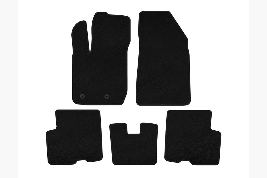 Renault Arkana 2019- Textil Fußmatten Deluxe (Vorderradantrieb, schwarz) Foto 1