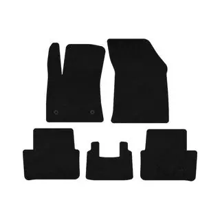 Textil-Fußmatten Deluxe (2016-2020, SW, Schwarz) Foto 1