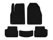 Saab 9-3 2002-2014 Textil Fußmatten Deluxe (Schwarz) Foto 1